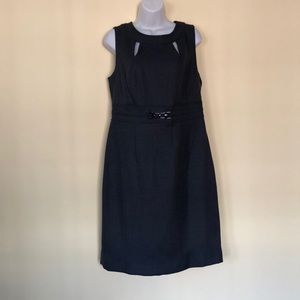 Tahari NWT Dress  Charcoal Grey SIZE 12